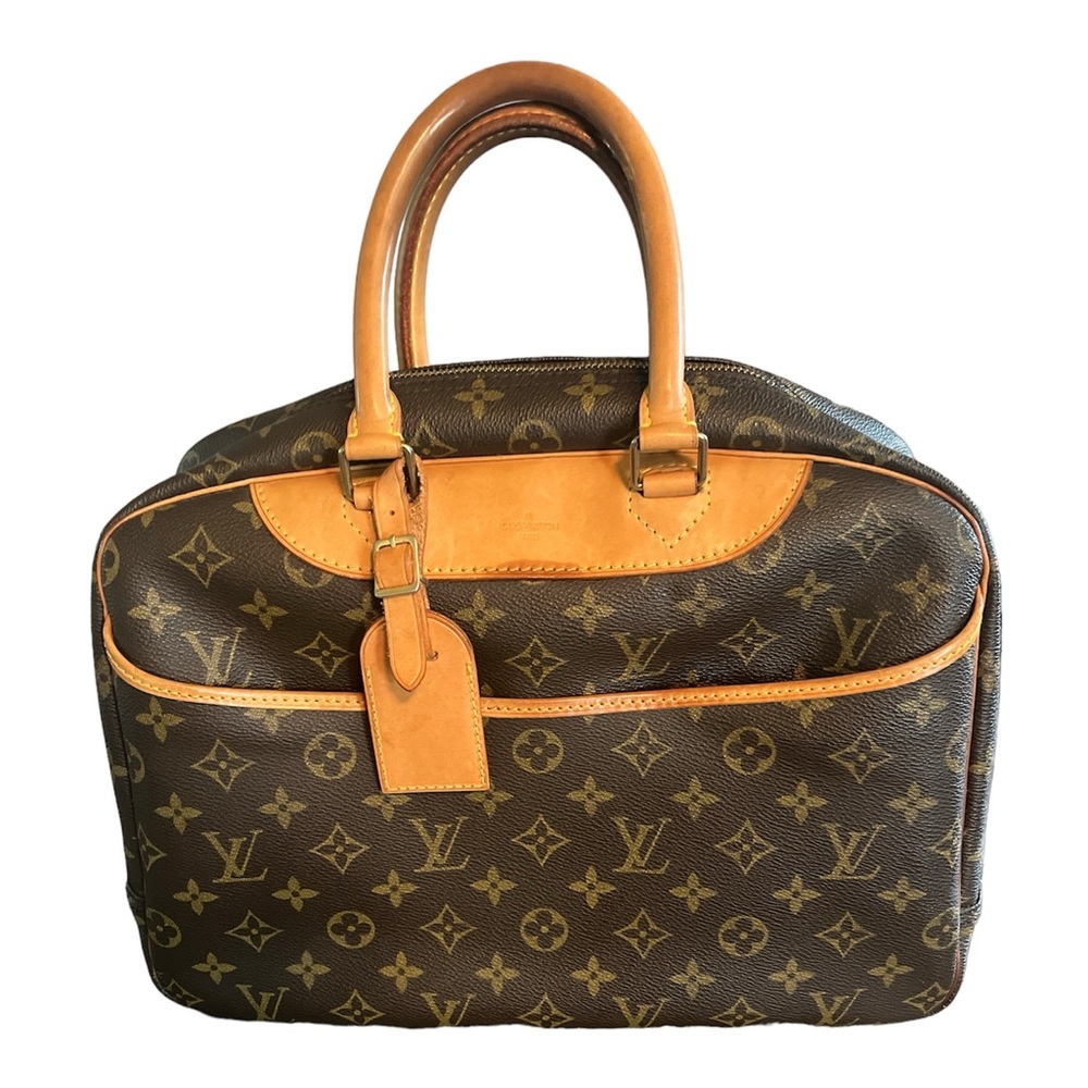Pre-owned Louis Vuitton Deauville Monogram Handbag